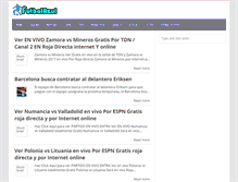Tablet Screenshot of futbolazul.com